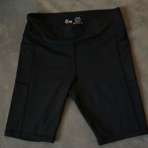 ZYIA Women's Classic Black Bike Shorts